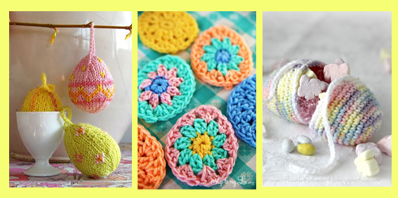 horgolt húsvéti tojás